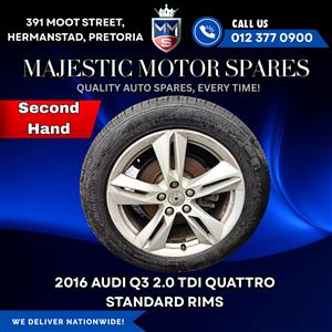 2016 Audi Q3 2.0 TDI Quattro Standard Rims for Sale – Used 