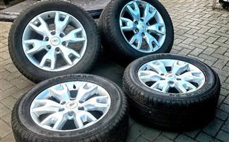 255/55R18  Ford Ranger Rims and Tyres (WILDTRACK)