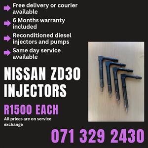 NISSAN ZD30 INJECTORS FOR SALE WITH WARRANTY 