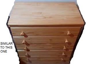 PINE CHEST OF DRAWERS FOR SALE 