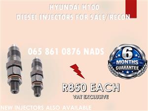 HYUNDAI H100 DIESEL INJECTORS FOR SALE OR TO RECON