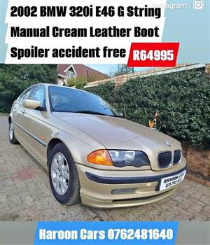  2002 BMW 320i e46 G String Manual