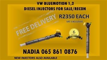 VW BLUEMOTION DIESEL INJECTORS FOR SALE - HIGH QUALITY