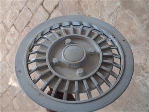 Caravan wheel caps