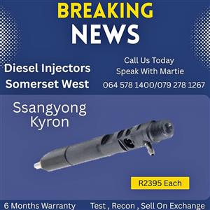 Kyron diesel injectors