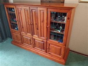 Oregon Pine cupboard for sale