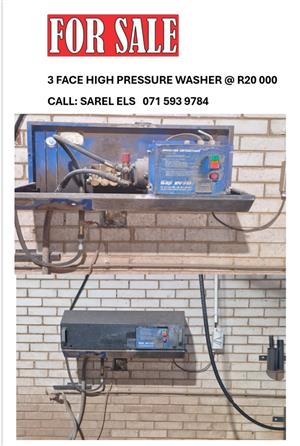 3  phase  high pressure washer 
