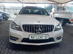 Mercedes-Benz C200 AmG Automatic petrol  2014 White   Panoramic Sunroof  Reverse Sensor