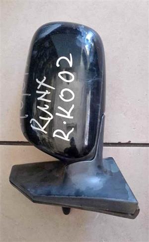 Toyota RunX LHS door mirror