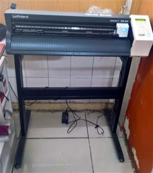 Roland GS-24 and Heat Press
