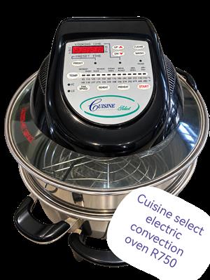 Cuisine select electric convection oven