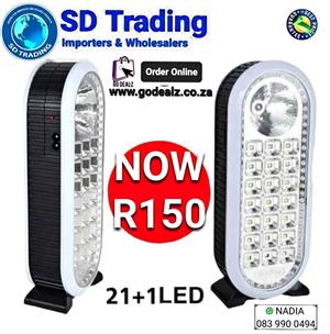Portable Emergency Lamp LED 21+1