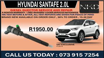 Diesel Injectors Hyundai Santafe 2.0L 