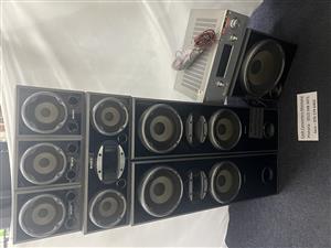 Sony Amplifier and Speakers