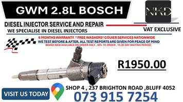 GWM 2.8L Diesel Injectors 