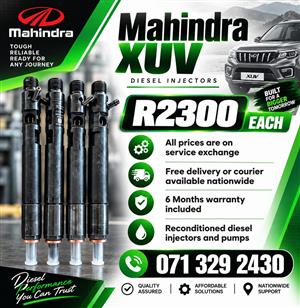 MAHINDRA XUV INJECTORS FOR SALE WITH WARRANTY 