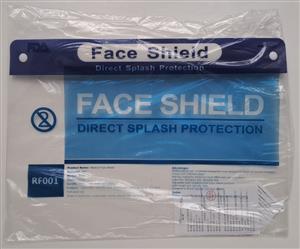 Face Shield. Brand new, sealed. Direct Splash Protection. More than
