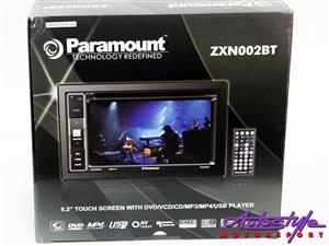 Paramound ZXN002 Double Din DVD with Bluetooth & USB