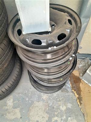 Polo vivo steel rims new for sale