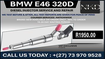 BMW E46 320 D Diesel Injectors 