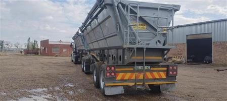  2014 AFRIT SIDE TIPPER - 40 CUBETRAILER