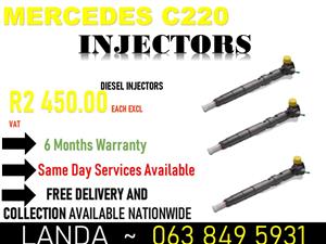 MERCEDES C220 INJECTORS 