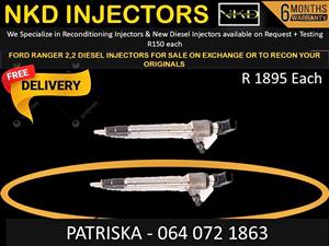 DIESEL INJECTORS FOR FORD RANGER 2,2 FOR SALE