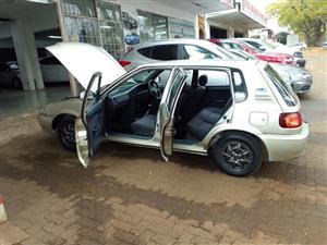 2005 Toyota Tazz 1.3 mileage