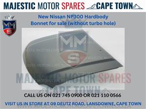 Nissan NP300 Hardbody Bonnet for sale (without turbo hole)