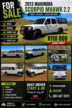2013 mahindra Scorpio mhawk 2.2