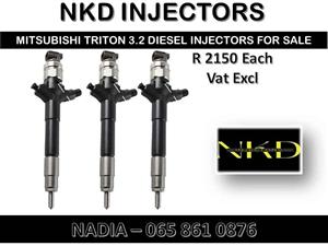 DIESEL INJECTORS FOR SALE OR RECON FOR MITSUBISHI TRITON 3M2