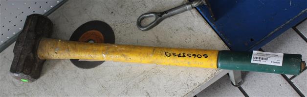 YELLOW AND GREEN 12 POUND HAMMER S065375D