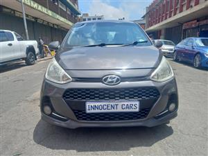 2018 HYUNDAI i10 GRAND 1.2 PETROL, MANUAL TRANSMISSION, GREY COLOR, MILEAGE 68000KM