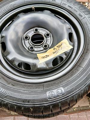 4x Polo Rims and Tyres 95%...