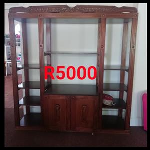 Vintage wooden wall unit for sale