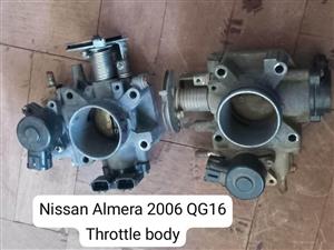 Nissan Almera 2006 QG16 throttle body