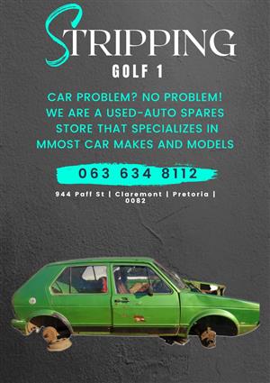 Golf 1 second hand spares available 