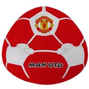 MANCHESTER UNITED INFLATABLE FOOTBALL CHAIR - RED/WHITE 4 A CHILD.
