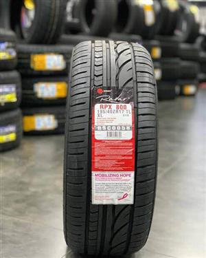 /17 inch radar tyres for sale