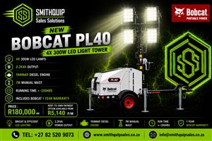 Bobcat PL40 Portable LED Light Tower