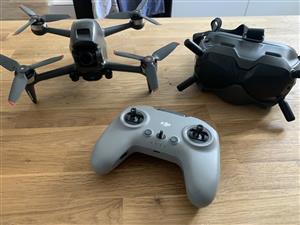 used dji fpv racing drone with 127 minutes 