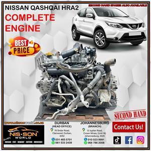 NISSAN QASHQAI HRA2 COMPLETE ENGINE