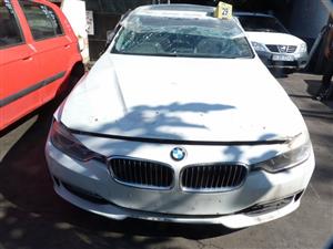BMW 320i F30 2.0 AT N20 White - 2012 SPARESBOYZ STRIPPING FOR SPARES