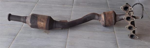 ORIGINAL MERCEDES BENZ A180 (W169) PETROL CATALYTIC CONVERTER ASSEMBLY 