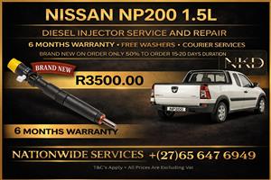NP200 1.5 DCI brand new Diesel Injectors