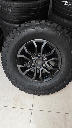 Ford Raptor spare wheel with bfgoodrich 