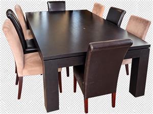 8 Seater Table and Chairs