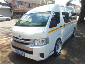 2020 TOYOTA QUANTUM 2.4D4D 16SEATER MANUAL WHITE COLOR 70.000KM. .