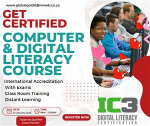 Computer Literacy Course + Free Office Admin Training