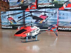 RED RC PHANTOM X HELICOPTER